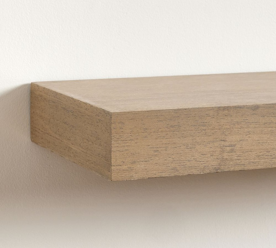 Brighton Floating Wood Shelves