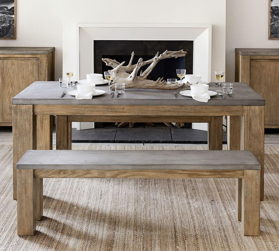 Brooks Dining Table - Seadrift (188 cm) | Pottery Barn ...