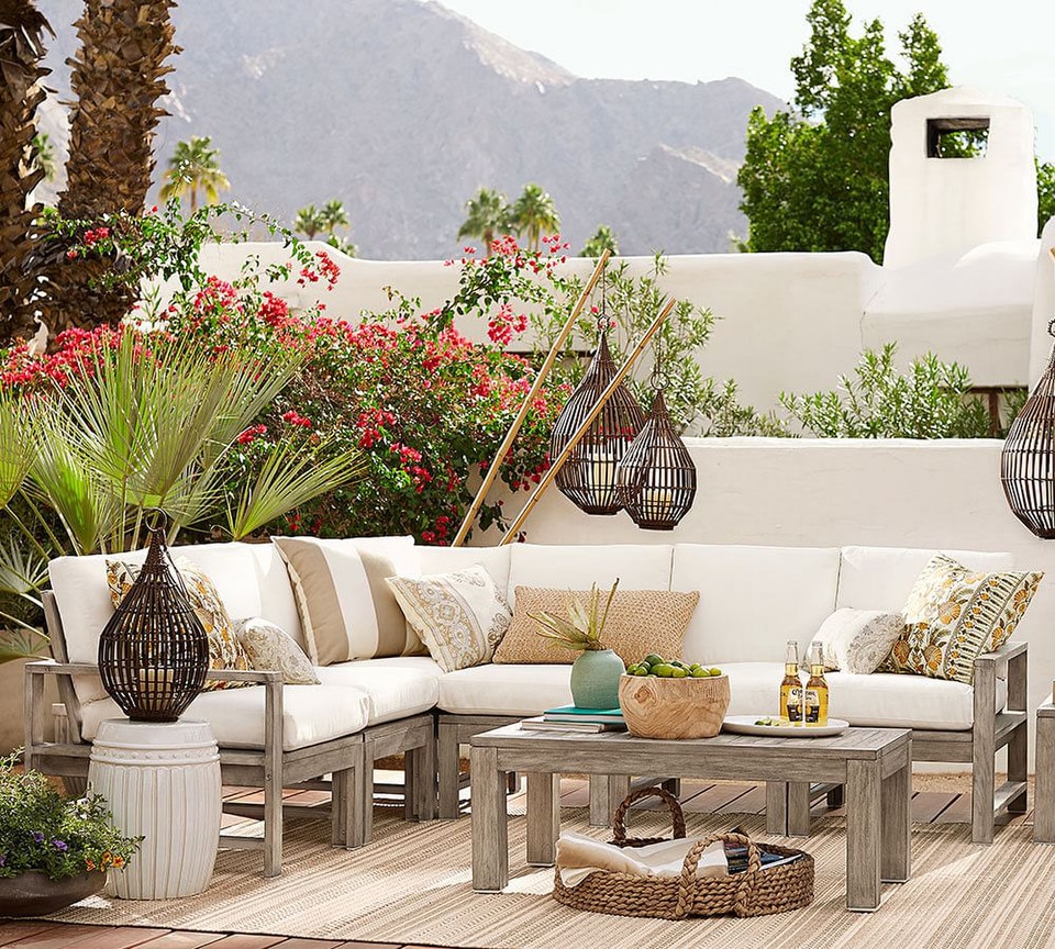 Build Your Own - Indio FSC® Eucalyptus Sectional Components