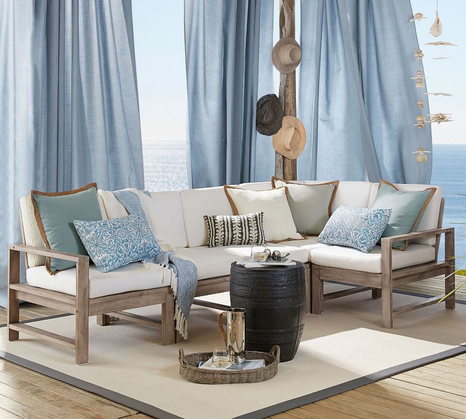 Build Your Own - Indio FSC® Eucalyptus Sectional Components