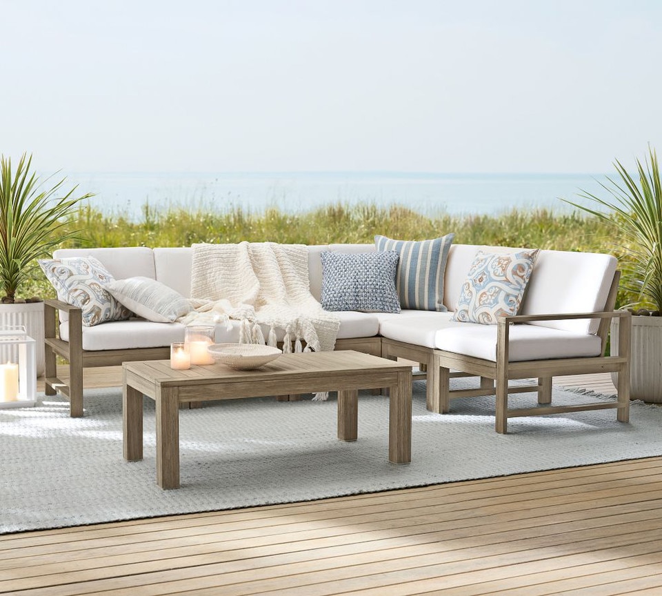 Build Your Own - Indio FSC® Eucalyptus Sectional Components