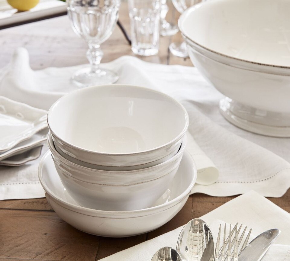 Cambria Handcrafted Stoneware Cereal Bowls