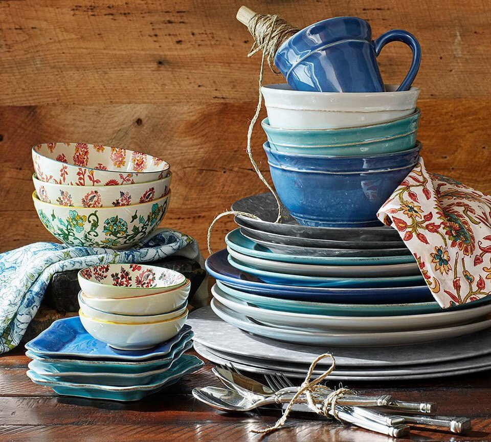 Cambria Handcrafted Stoneware Appetiser Plates