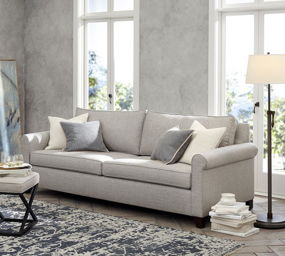Cameron Roll Arm Upholstered Sofa