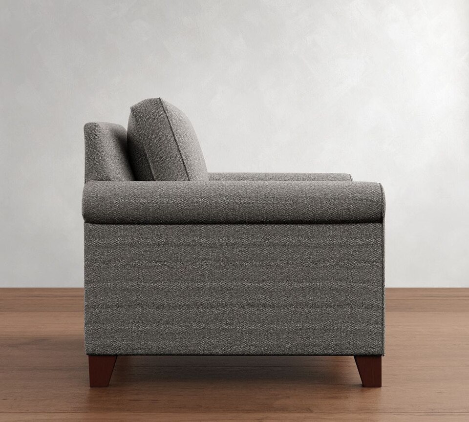 Cameron Roll Arm Upholstered Armchair