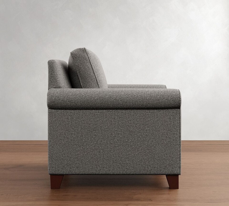 Cameron Roll Arm Upholstered Armchair