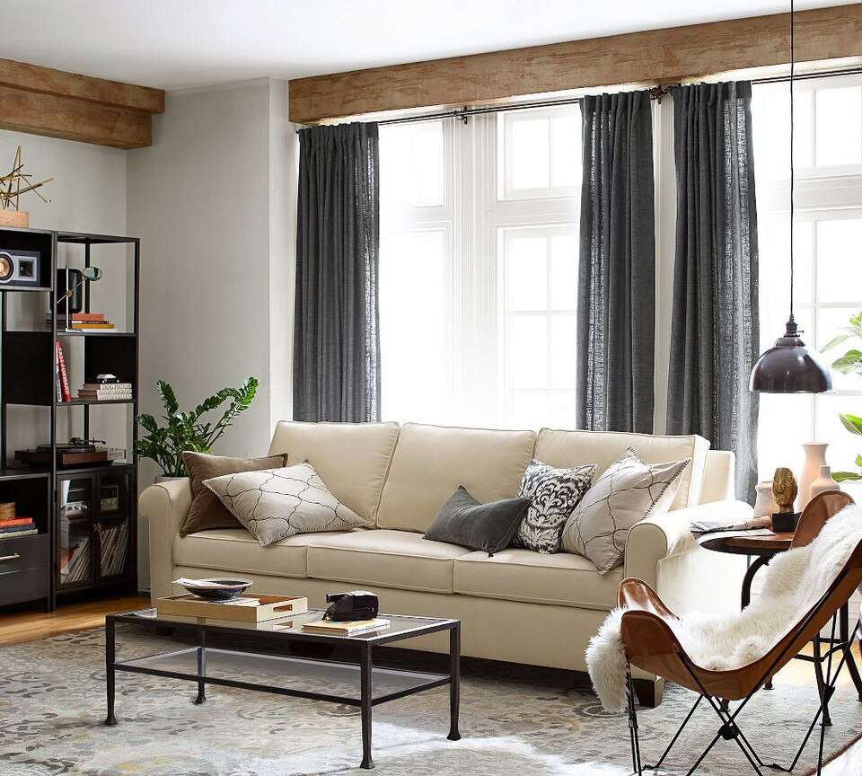 Cameron Roll Arm Upholstered Sofa