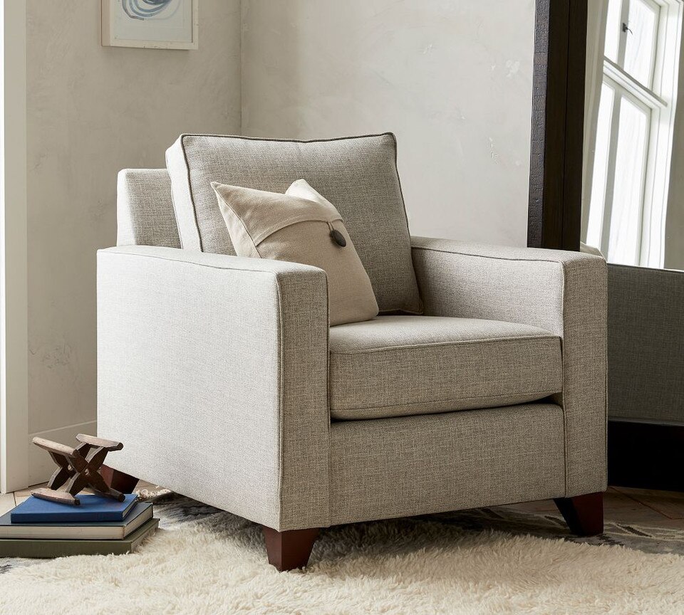 Cameron Square Arm Upholstered Armchair