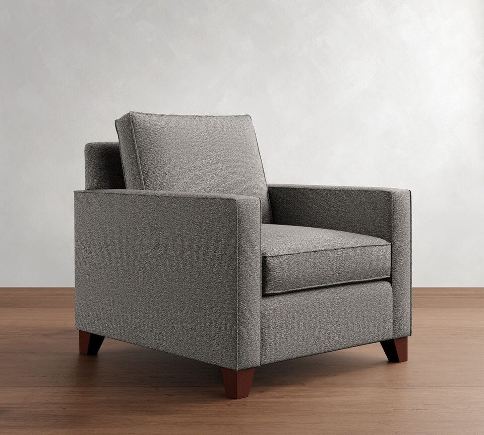 Cameron Square Arm Upholstered Armchair