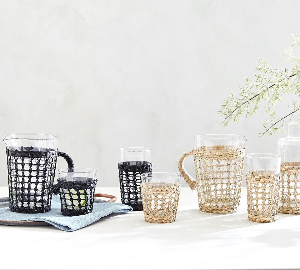 Cane Drinkware Collection Pottery Barn Australia