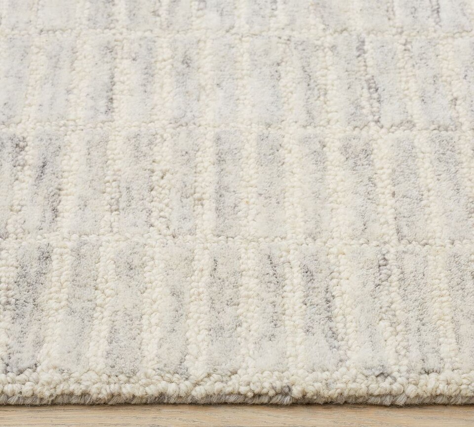 Capitola Handtufted Wool Rug - Grey