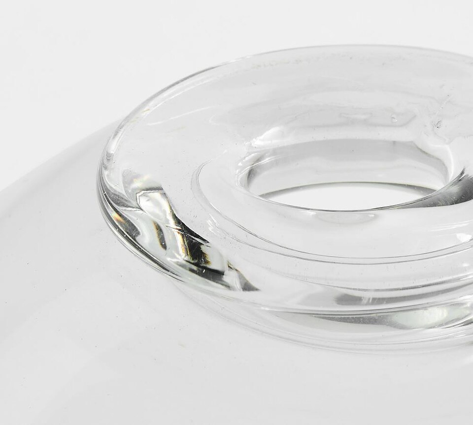 Round Recycled Glass Vases