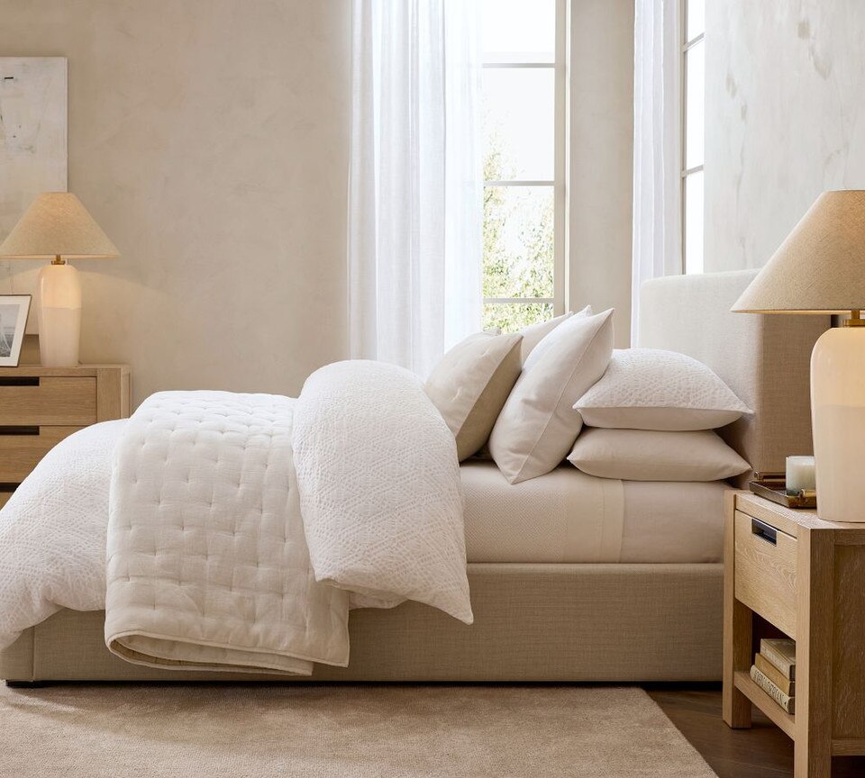 Carmel Upholstered Platform Bed