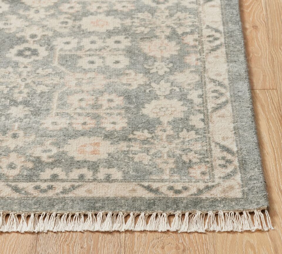 Carmine Handwoven Wool Rug