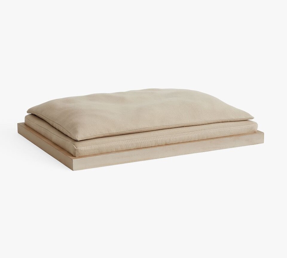 Cayman Raised Wooden-Base Pet Bed
