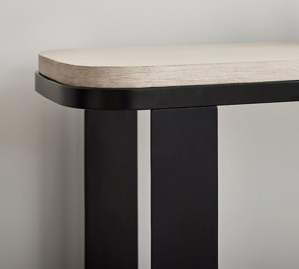 Cayman Wood & Metal Console Table