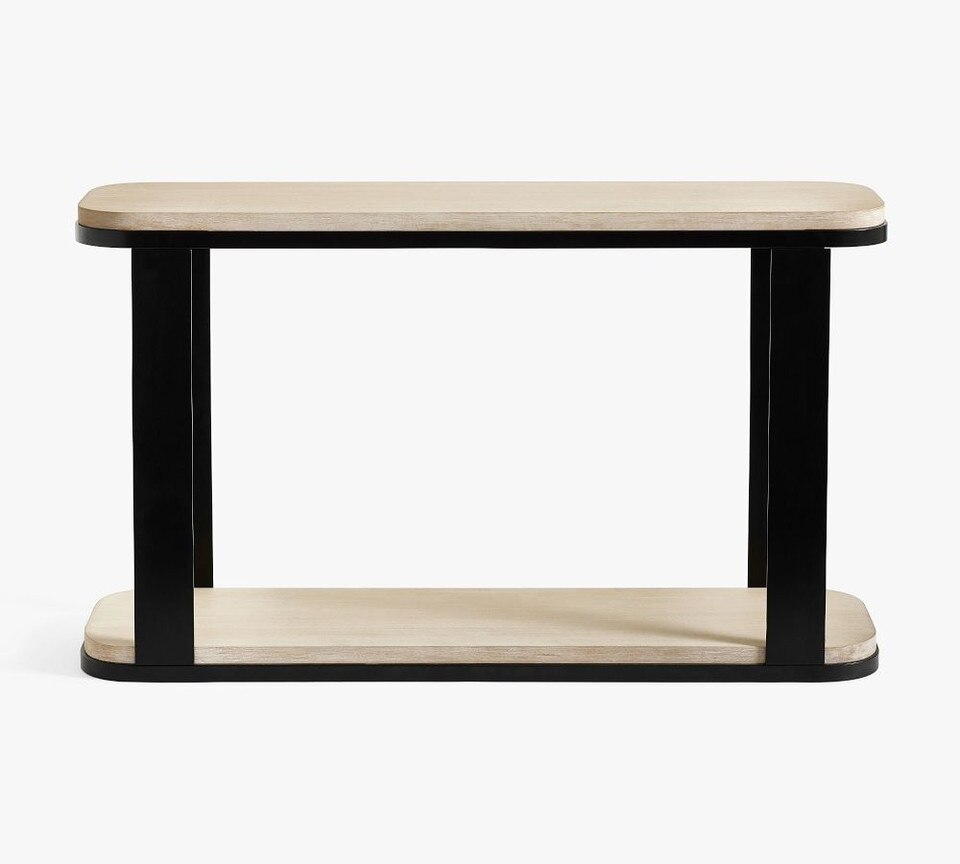 Cayman Wood & Metal Console Table