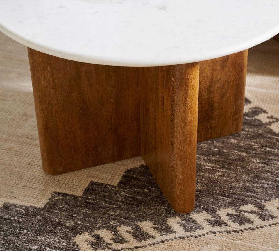 Cayman Round Marble Coffee Table (91 cm)