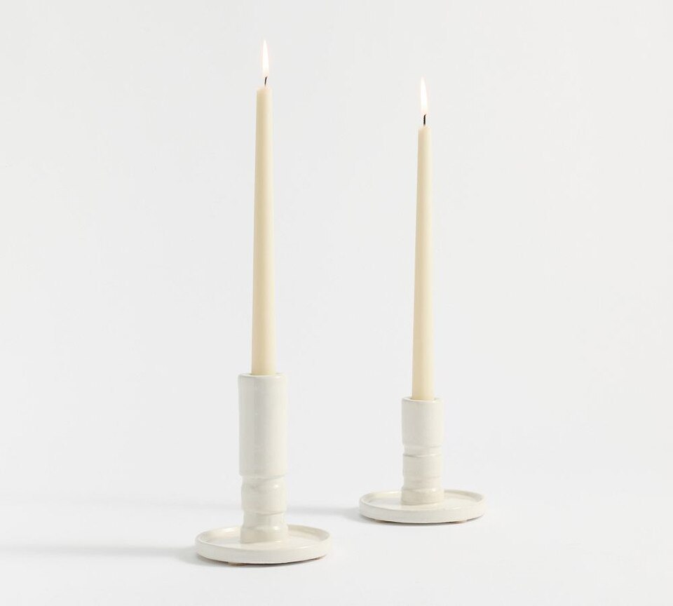 Cecille Ceramic Candle Holders