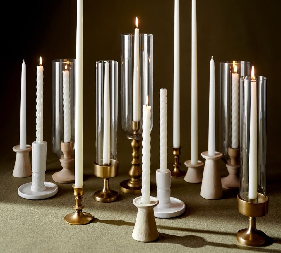 Cecille Ceramic Candle Holders