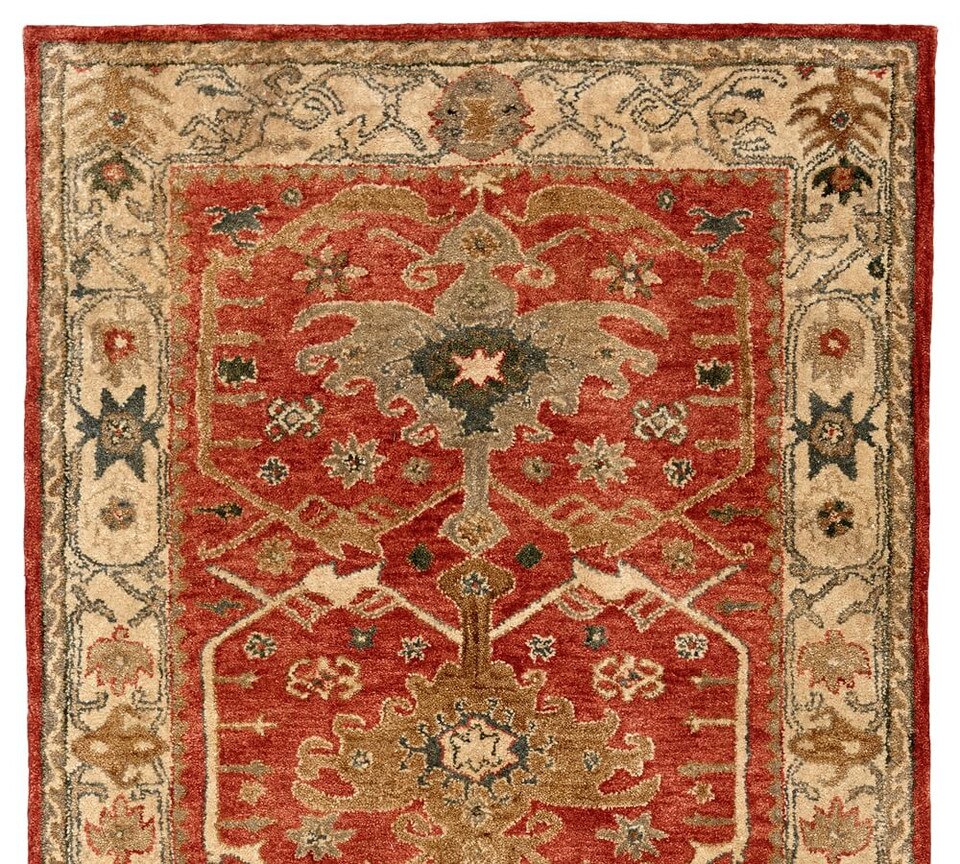Channing Persian-Style Rug - Red Multi