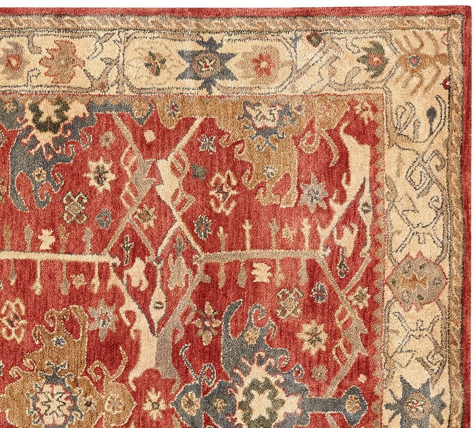 Channing Persian-Style Rug - Red Multi