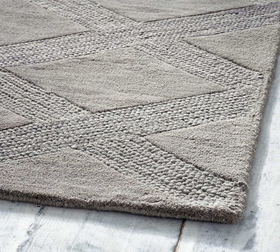 Chase Tufted Rug - Grey