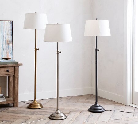Chelsea Adjustable Floor Lamp Base Pottery Barn Australia Find lamps with everything from handmade shades to adjustable arms and more, in lots of styles.