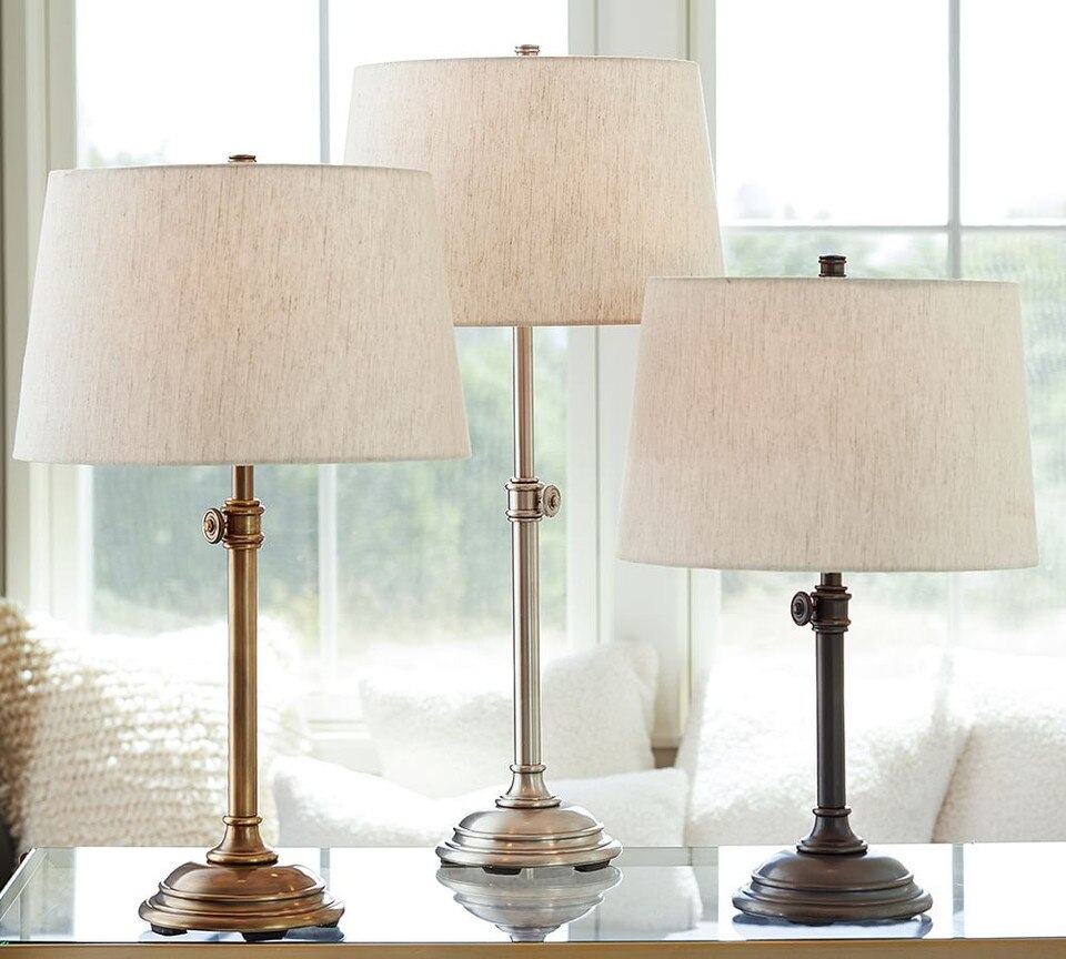 Chelsea Adjustable Table & Bedside Lamp Base