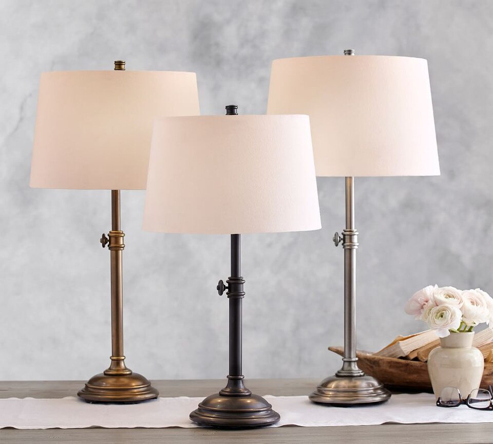Chelsea Adjustable Table & Bedside Lamp Base
