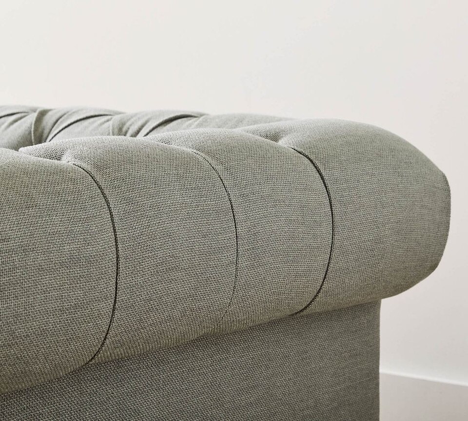 Chesterfield Roll Arm Chair