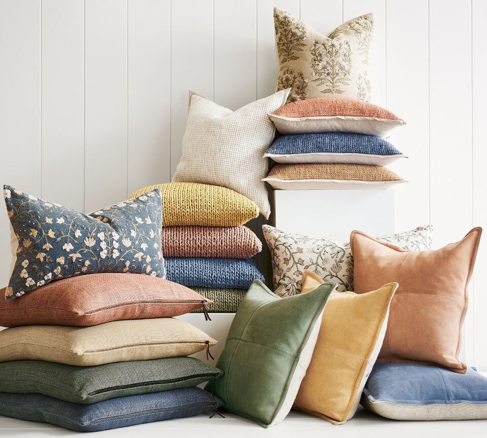 Chunky Sweater Hand-Knit Cushion Cover