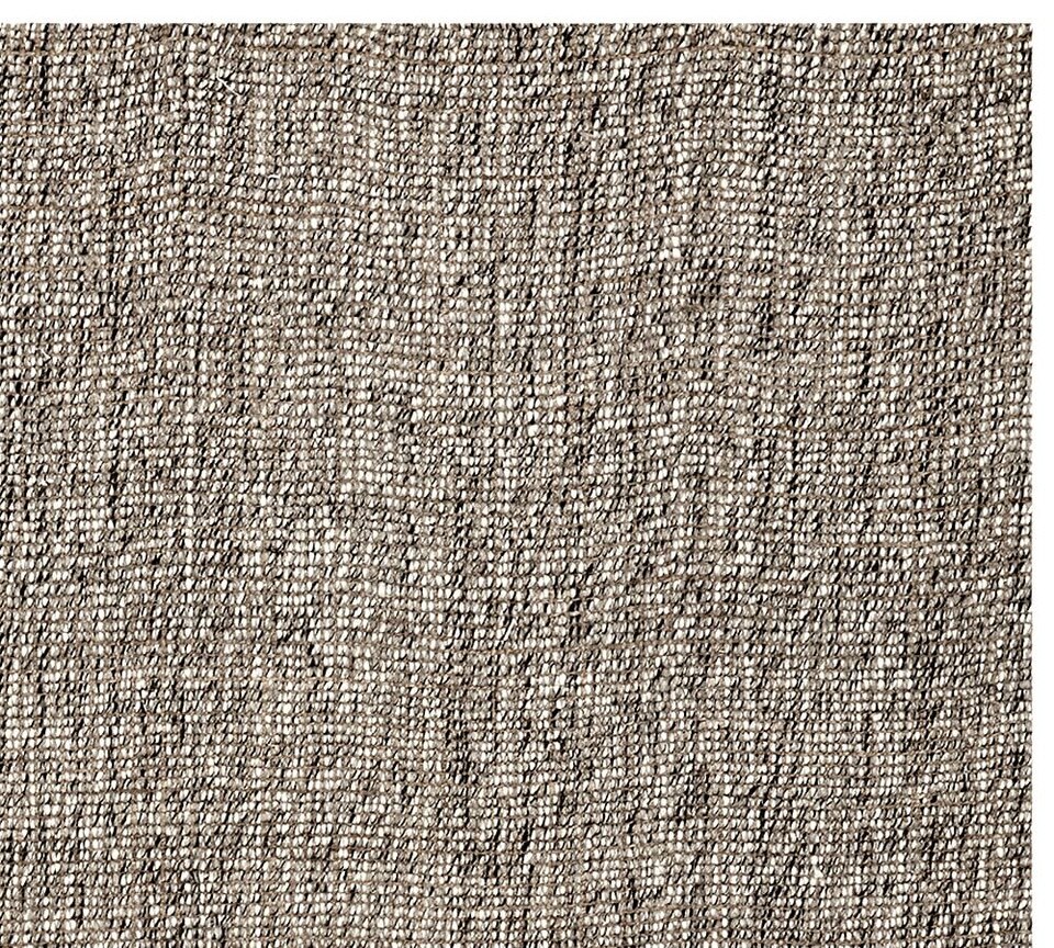 Chunky Wool & Jute Rug - Grey