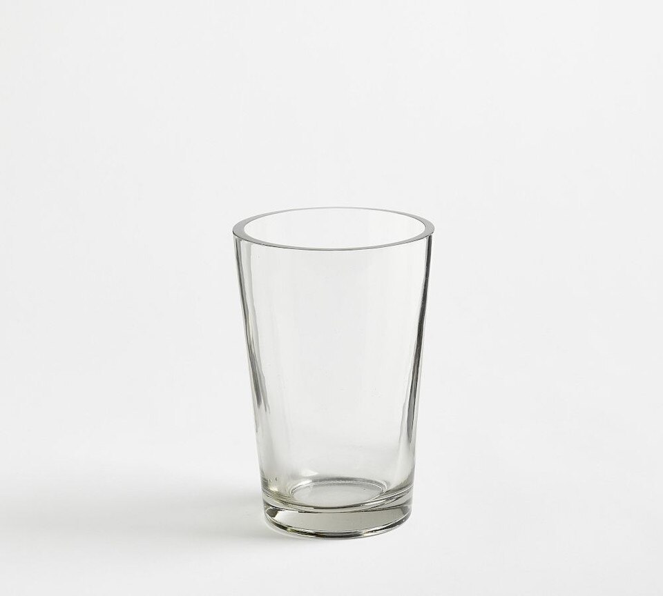 Handcrafted Clark Taper Glass Vases
