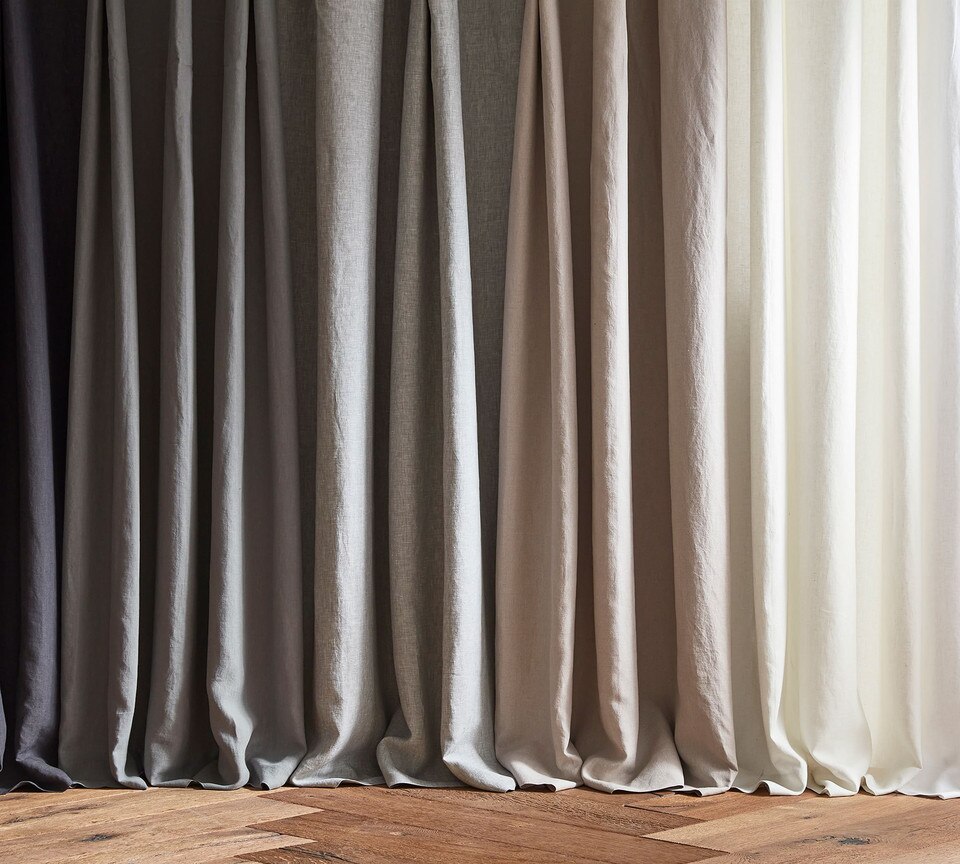 Belgian Flax Linen Blackout Curtain