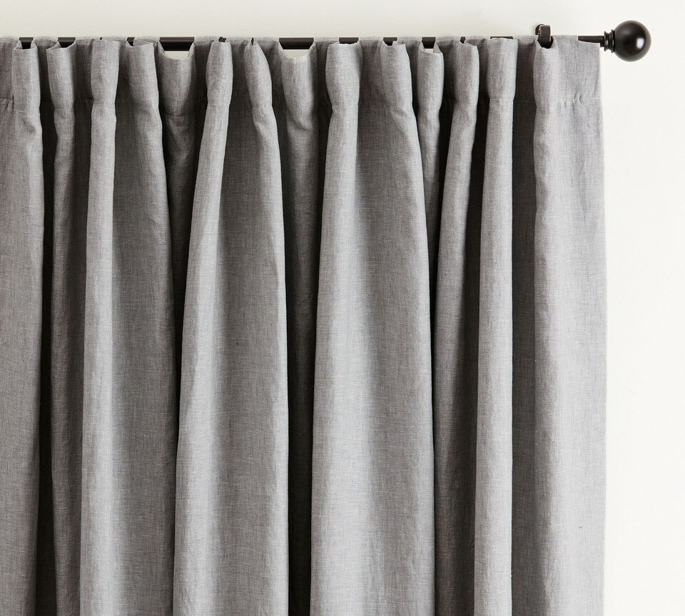 Belgian Flax Linen Blackout Curtain
