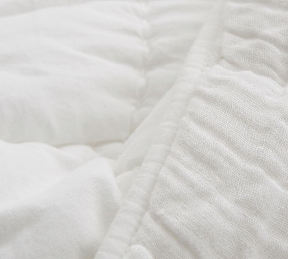 Cloud Linen Handcrafted Coverlet & Pillowcases