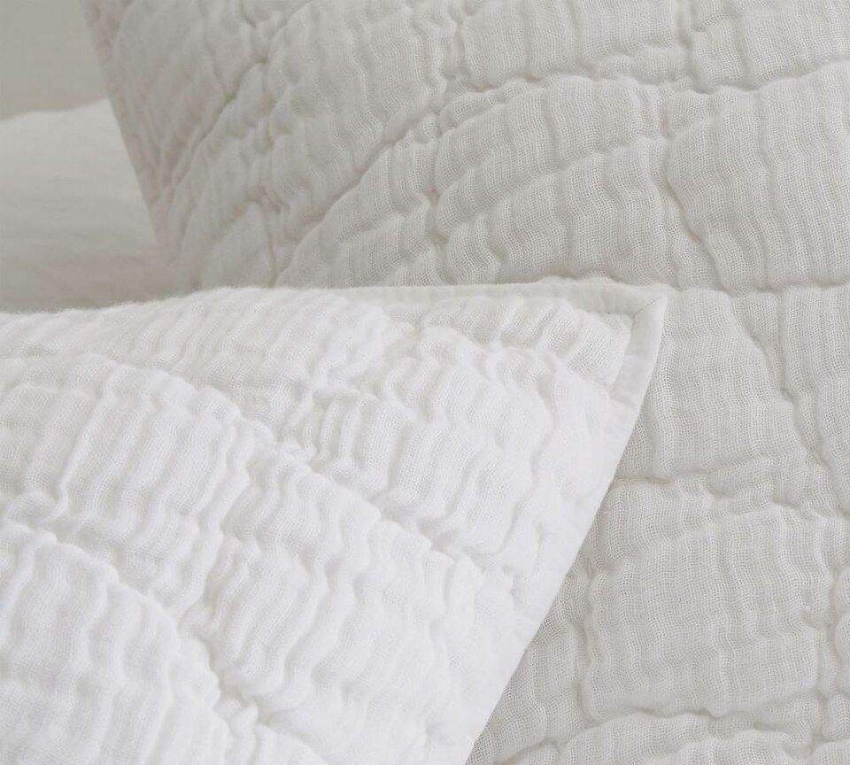 Cloud Quilted Pillowcase