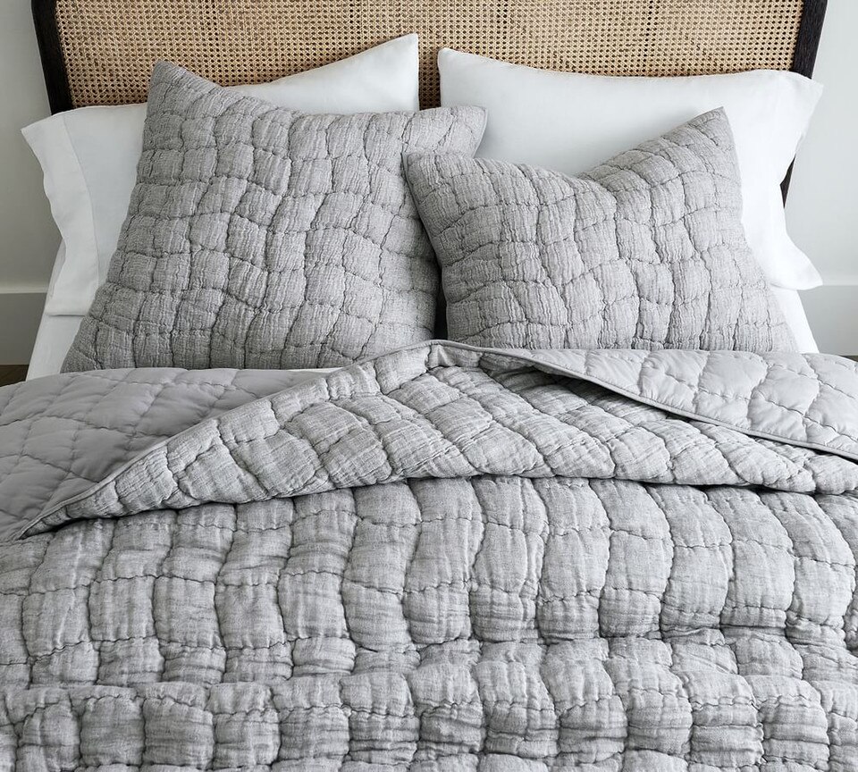 Cloud Quilted Pillowcase