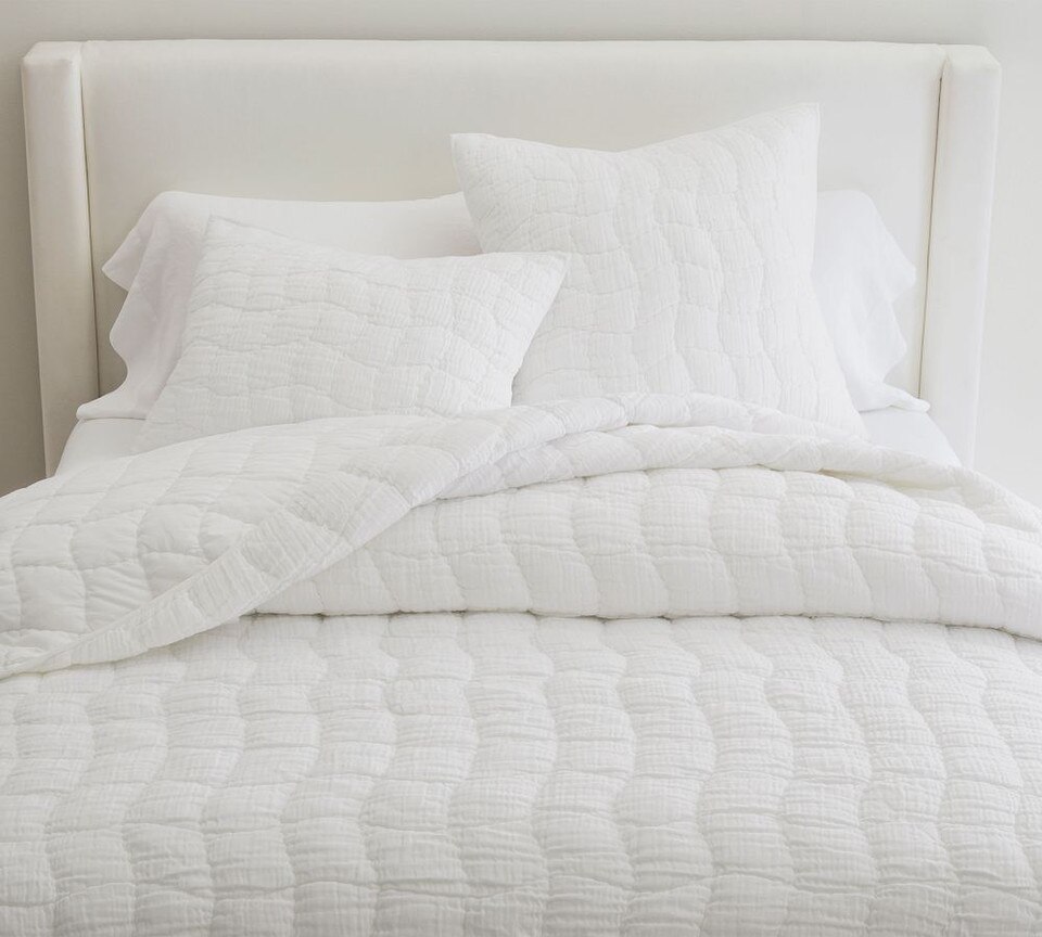 Cloud Quilted Pillowcase