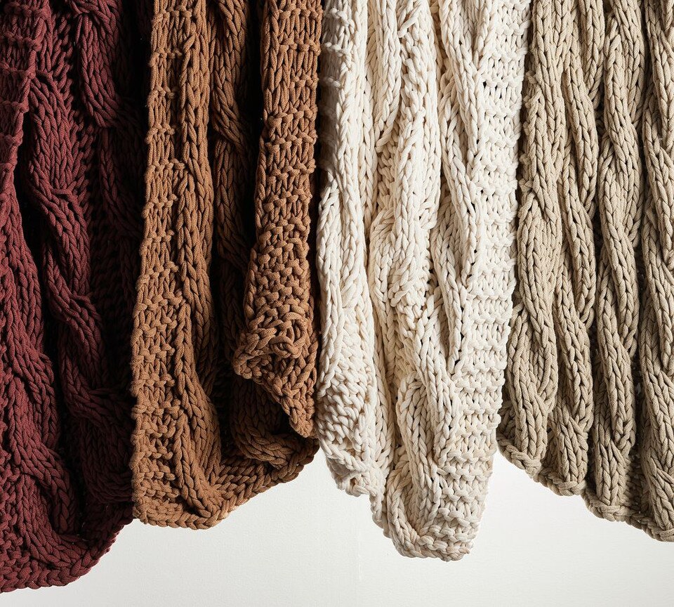 Colossal Handknit Throw