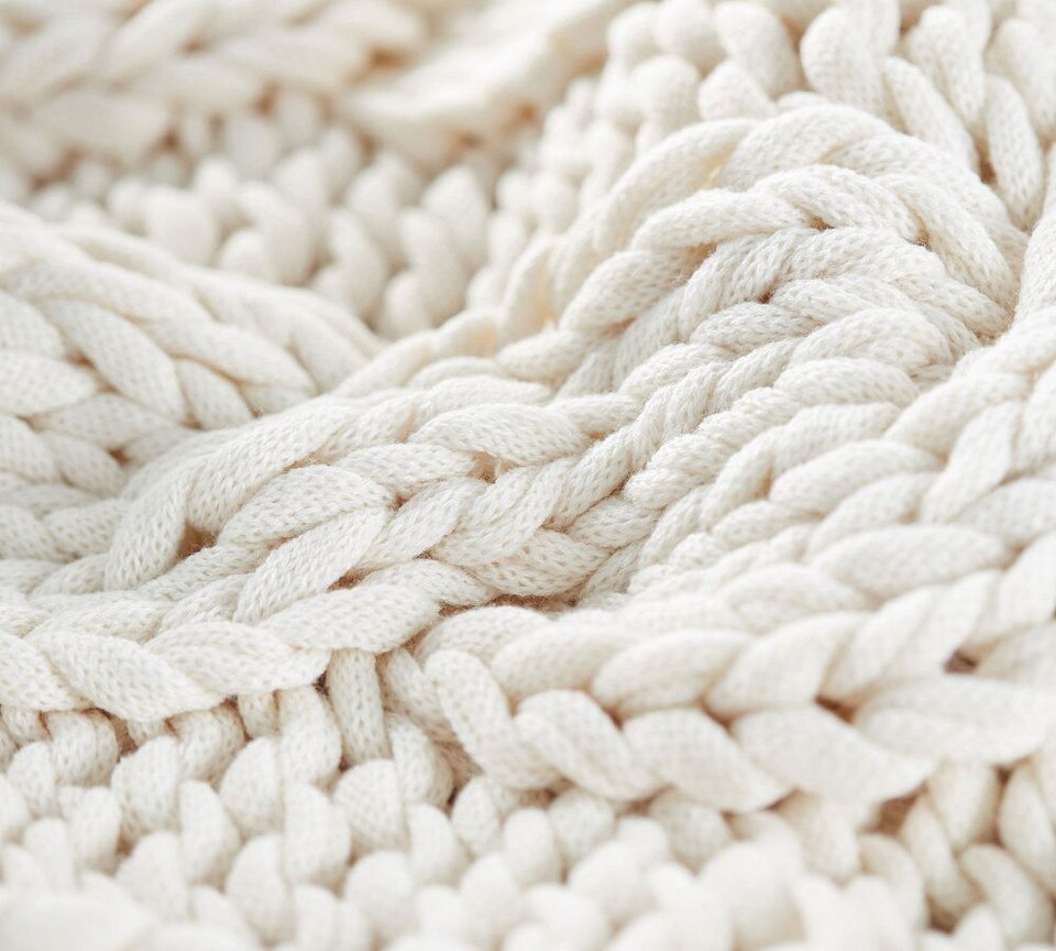 Colossal Handknit Throw