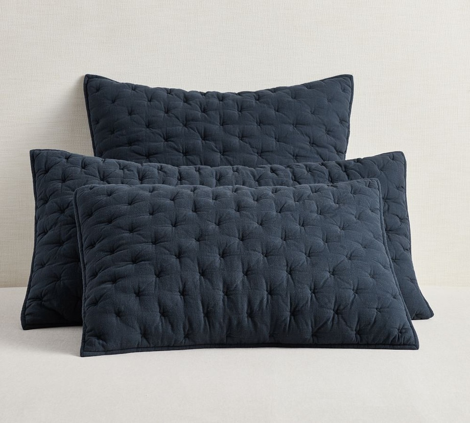 Cotton Cross Stitch Quilted Coverlet