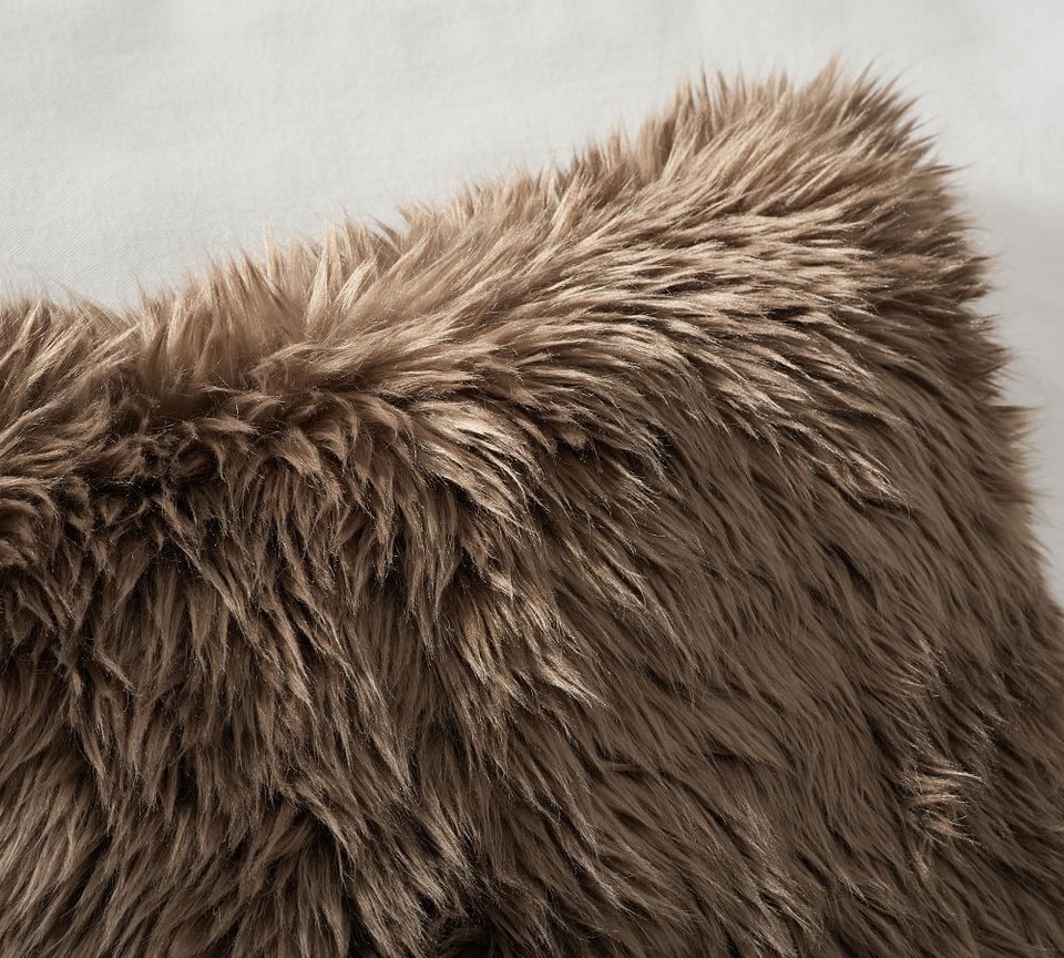 Luxe Faux Fur Cushion Cover