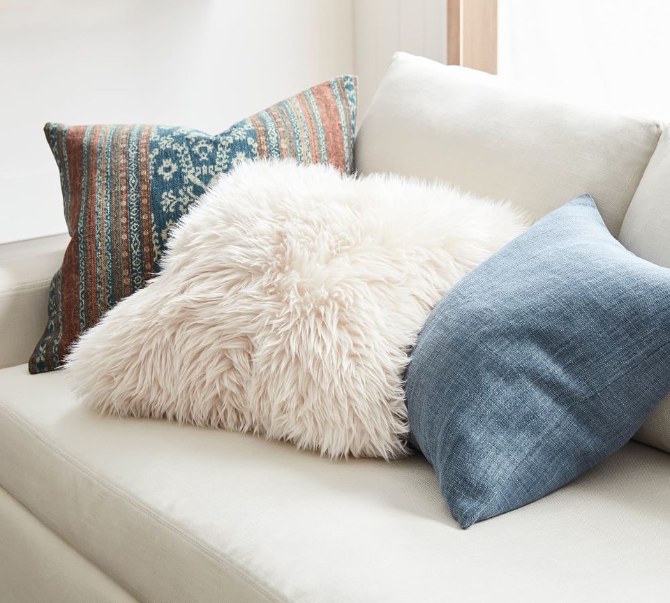Luxe Faux Fur Cushion Cover