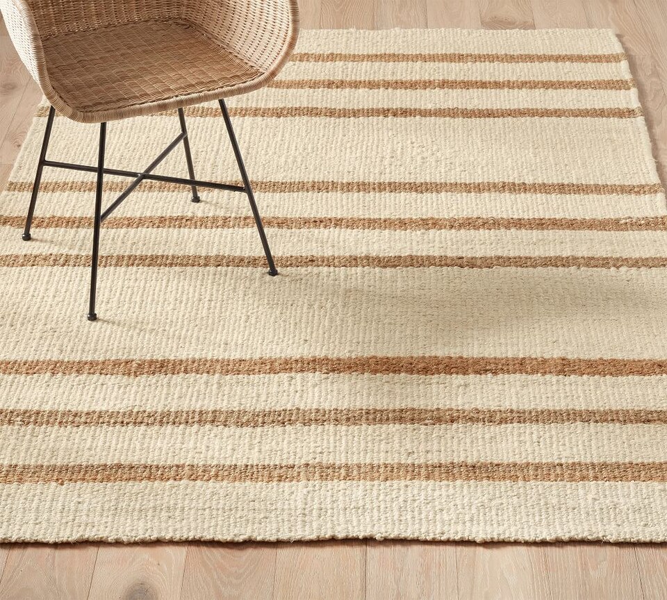 Danton Striped Jute Rug