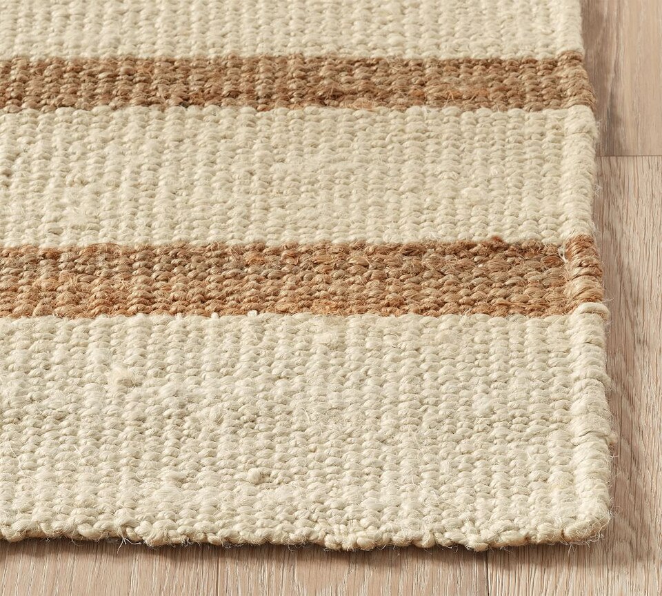 Danton Striped Jute Rug