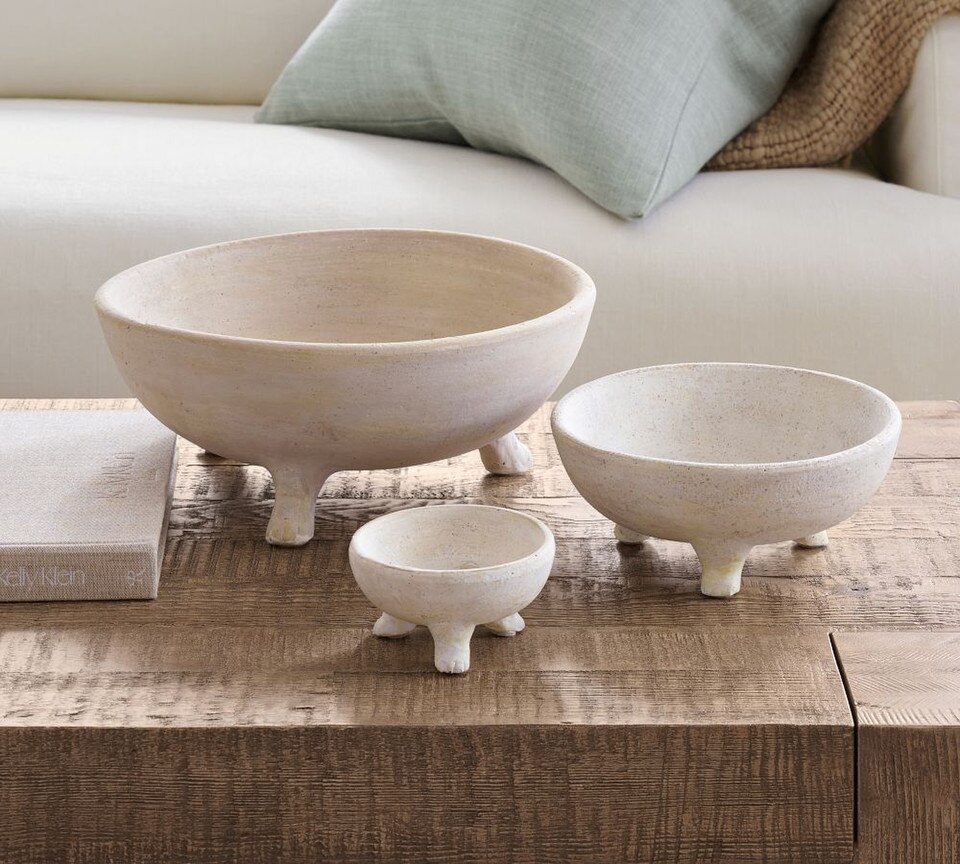 Rustic Artisan Handcrafted Ceramic Bowls