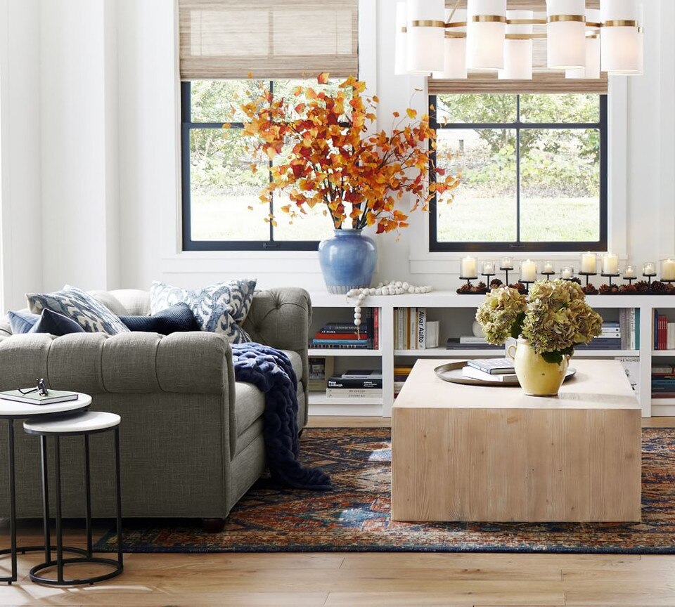 Delaney Round Nesting Side Marble Table