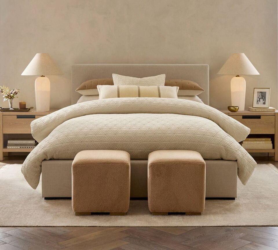 Diamond Matelasse Quilt Cover & Pillowcases